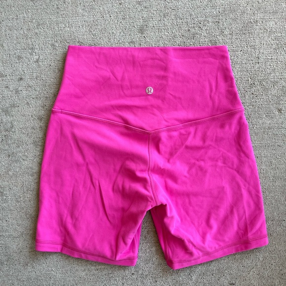 Lululemon align high rise athletic biker shorts in sonic...